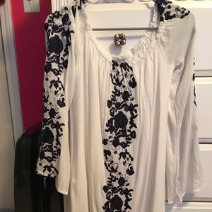 Tobi off the should dress